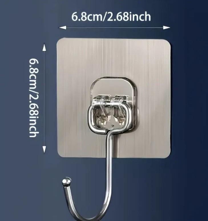 Golden Large Hooks for Hanging ( pack of 10 ) (Not for sale)