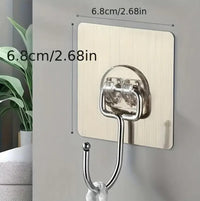 Golden Large Hooks for Hanging ( pack of 10 ) (Not for sale)