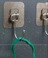 Golden Large Hooks for Hanging ( pack of 10 ) (Not for sale)