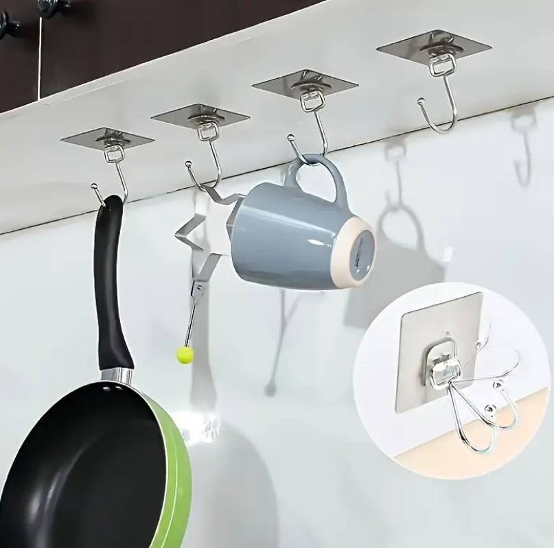 Golden Large Hooks for Hanging ( pack of 10 ) (Not for sale)