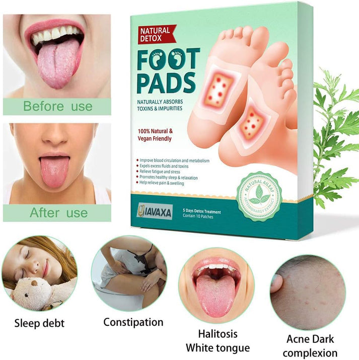 Detox Foot Patches (Pack of 10) BUY 1 GET 1 FREE